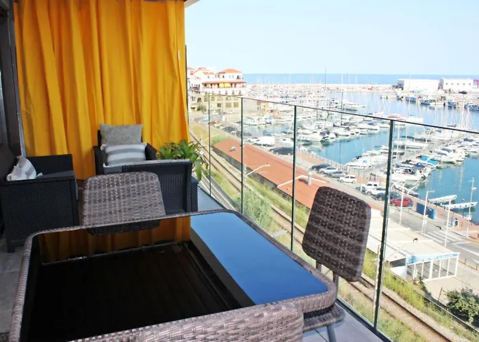 Elegante Apt P4 Pax A 1 Min De La Playa Con Wifi